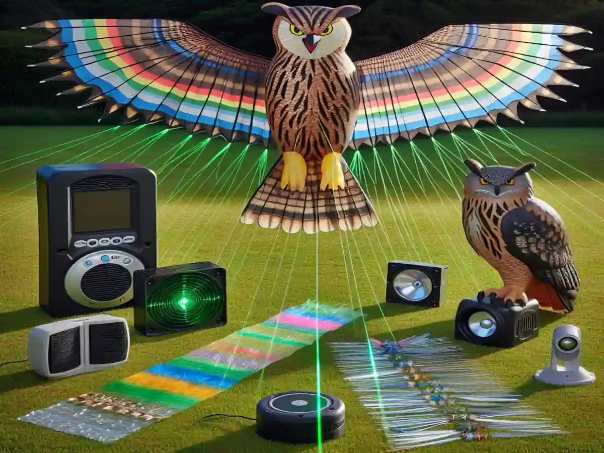 Use Bird Scarers to Maintain a Silent Refuge - Birds Roost